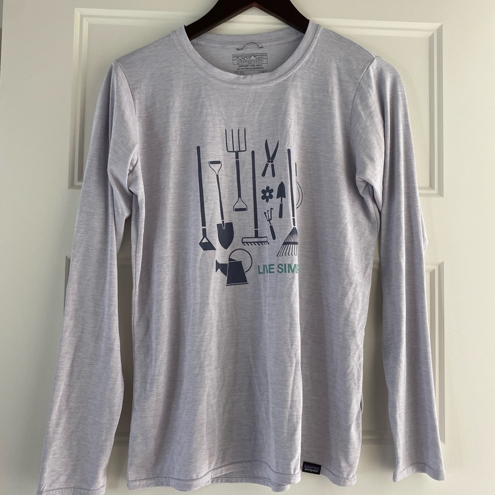 Patagonia Light Purple Long Sleeve